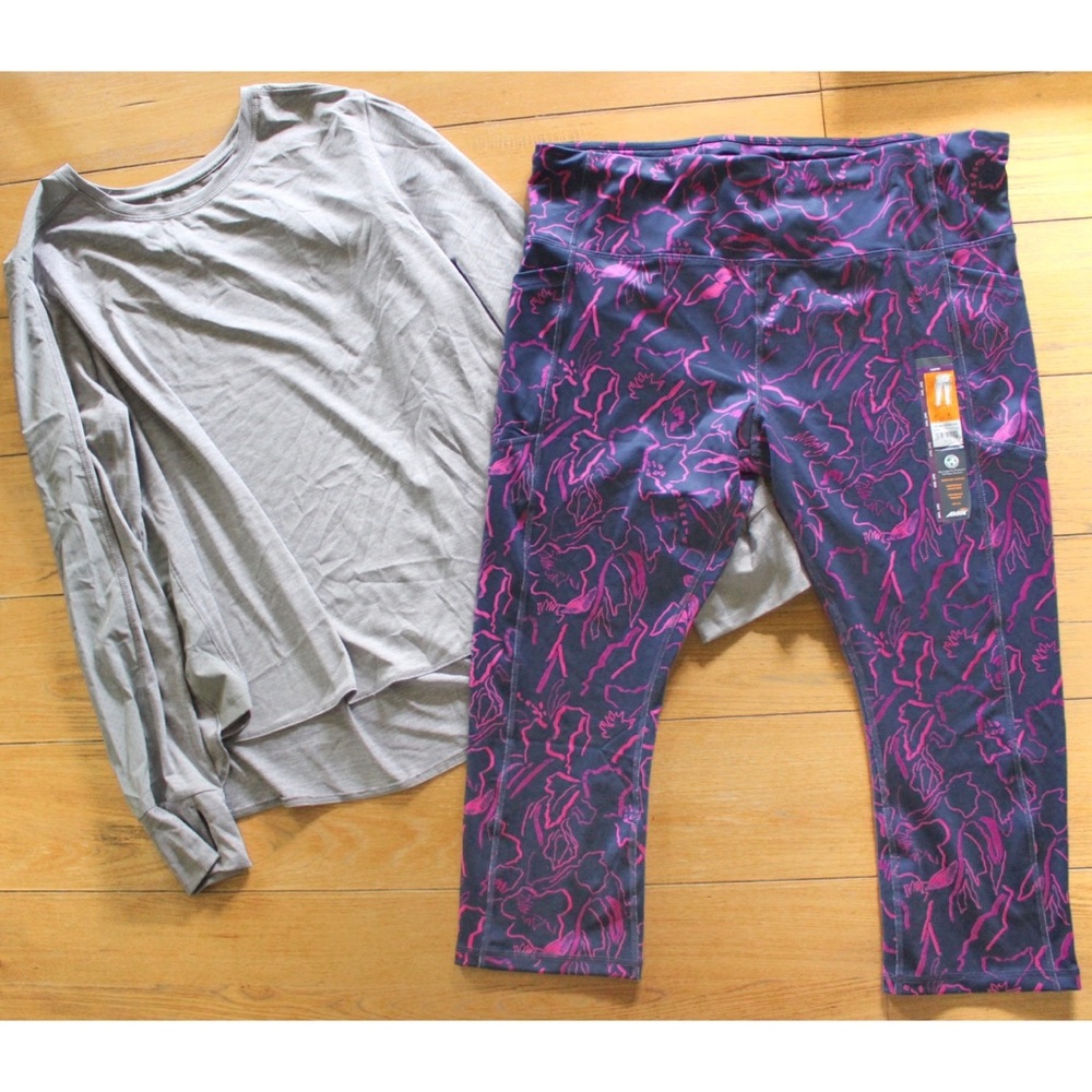 Plus Size Exercise Workout Outfit AVIA XXL and XXXL Preowned and NWT